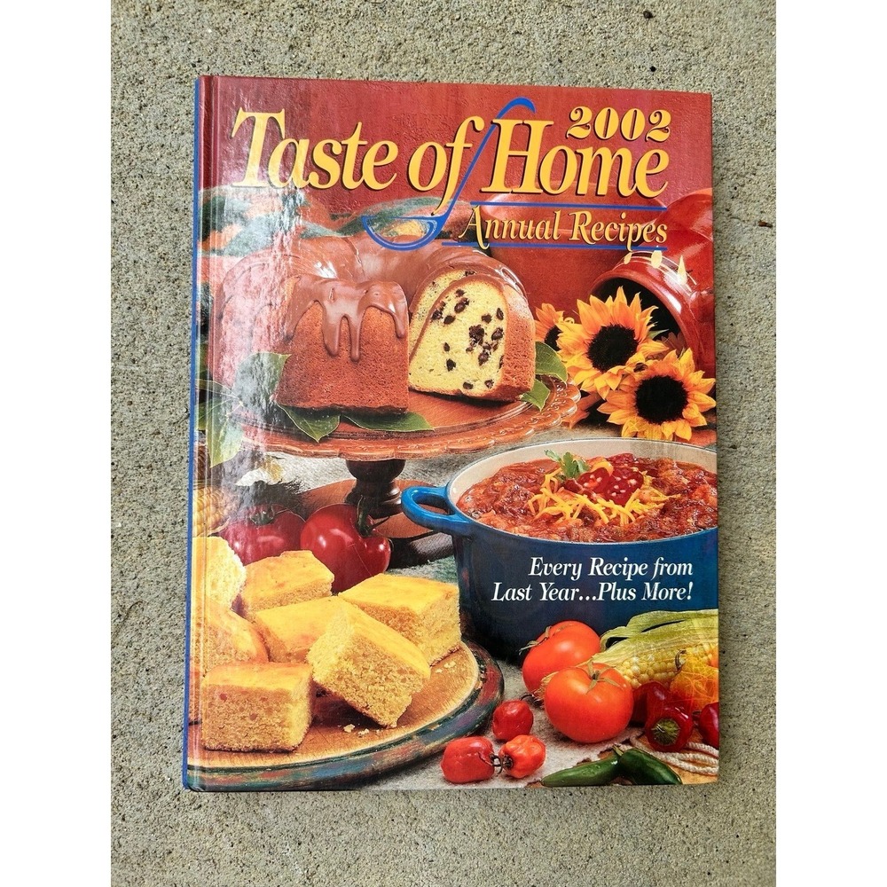 Taste of‎ home 2002 annual recipes cookbook